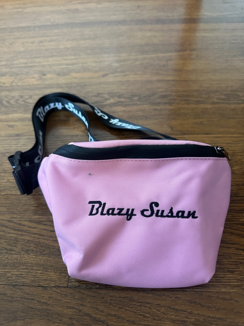 Pink Logo Waist Bag